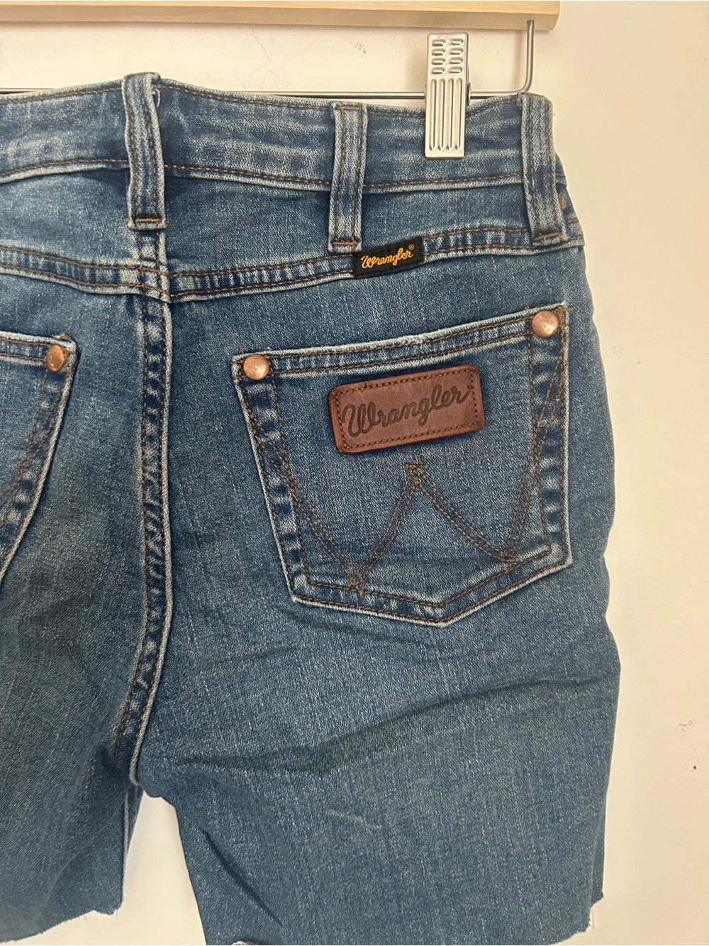 Wrangler Classic Blue Denim Shorts